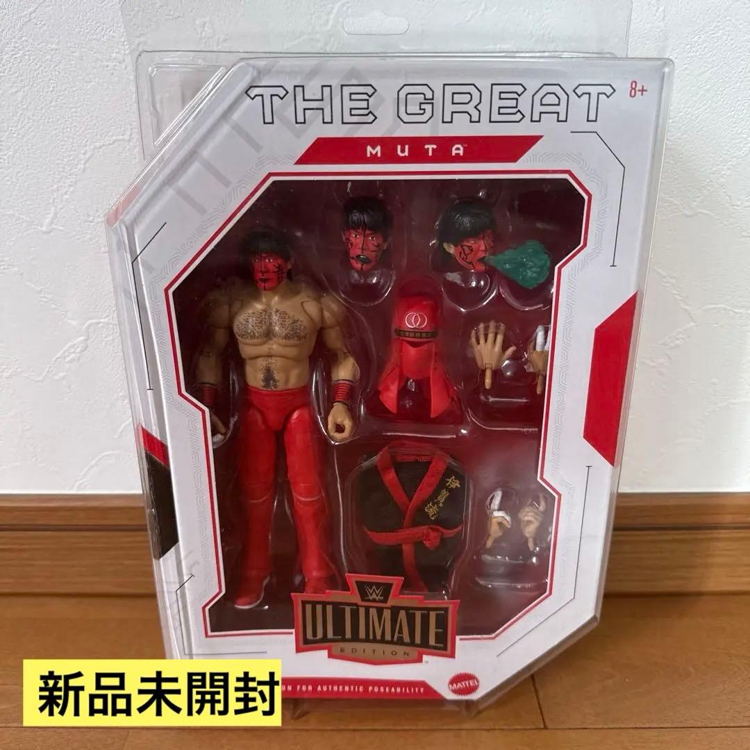 レア⭐︎RINGSIDE社 専用クリアケース付 グレート・ムタフィギュア グレート・ムタ WWE フィギュア アルティメット・エディション 25