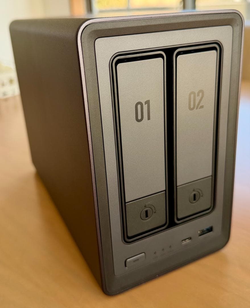 DXP2800 3TBHDD2台,1TBSSD メモリ16Gbアップグレード