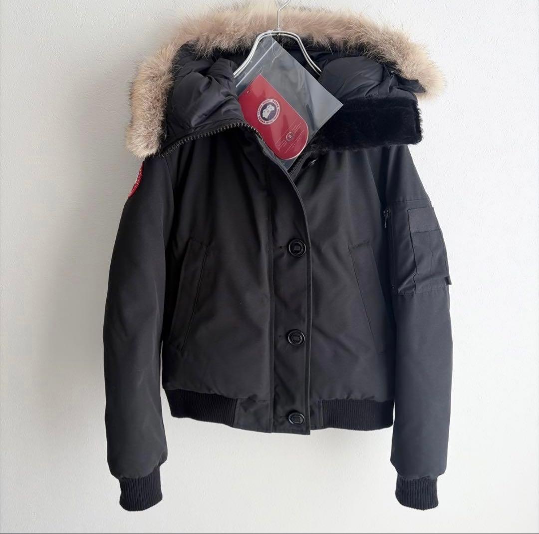 な*様 【未使用級✨】カナダグース ラブラドールボンバー　　黒　タグ付属　S 鑑