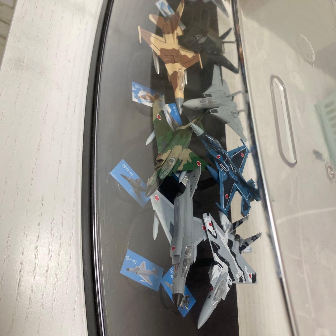 航空機モデルセット 8個ケース付き
