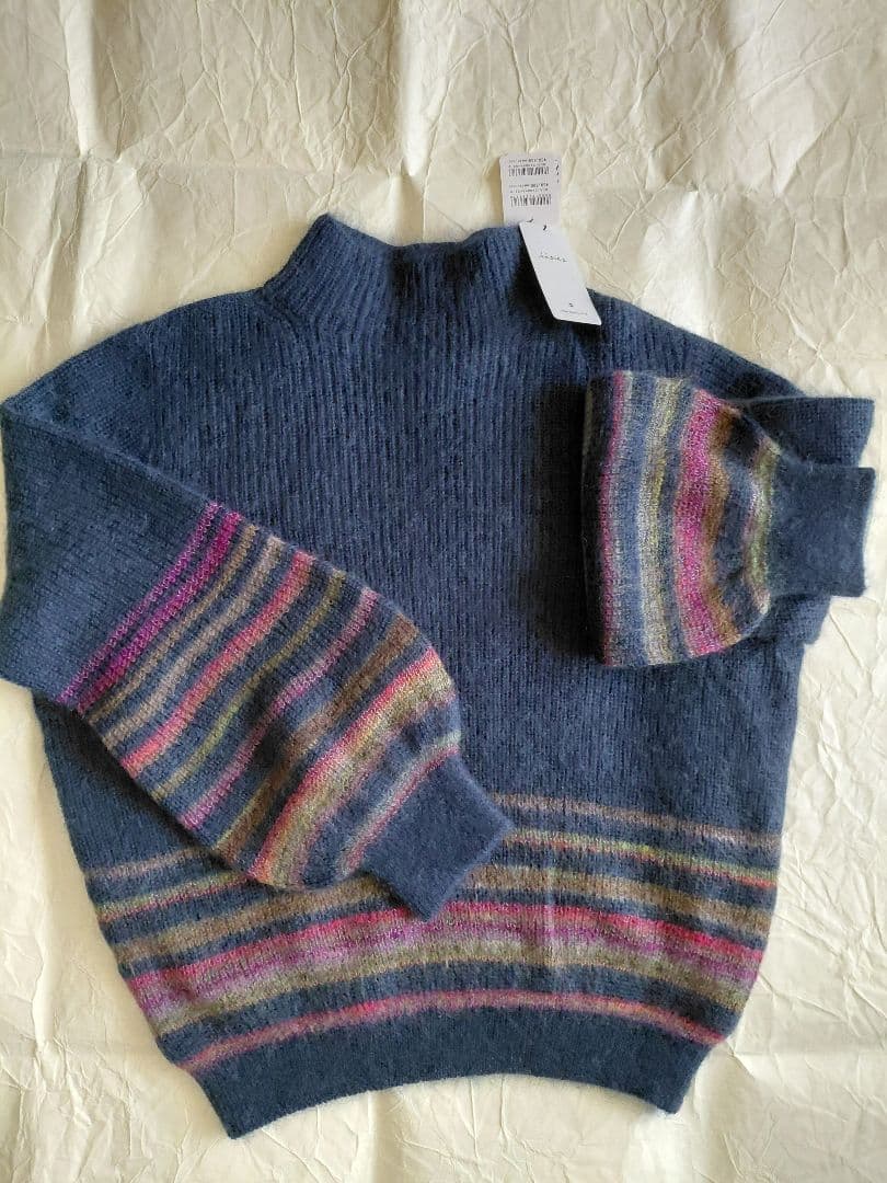 お値下げしました！新品未使用☆イイネス佐藤繊維　長袖ニットセーター satosenistandard Autumn Winter 2022 | satoseni online store