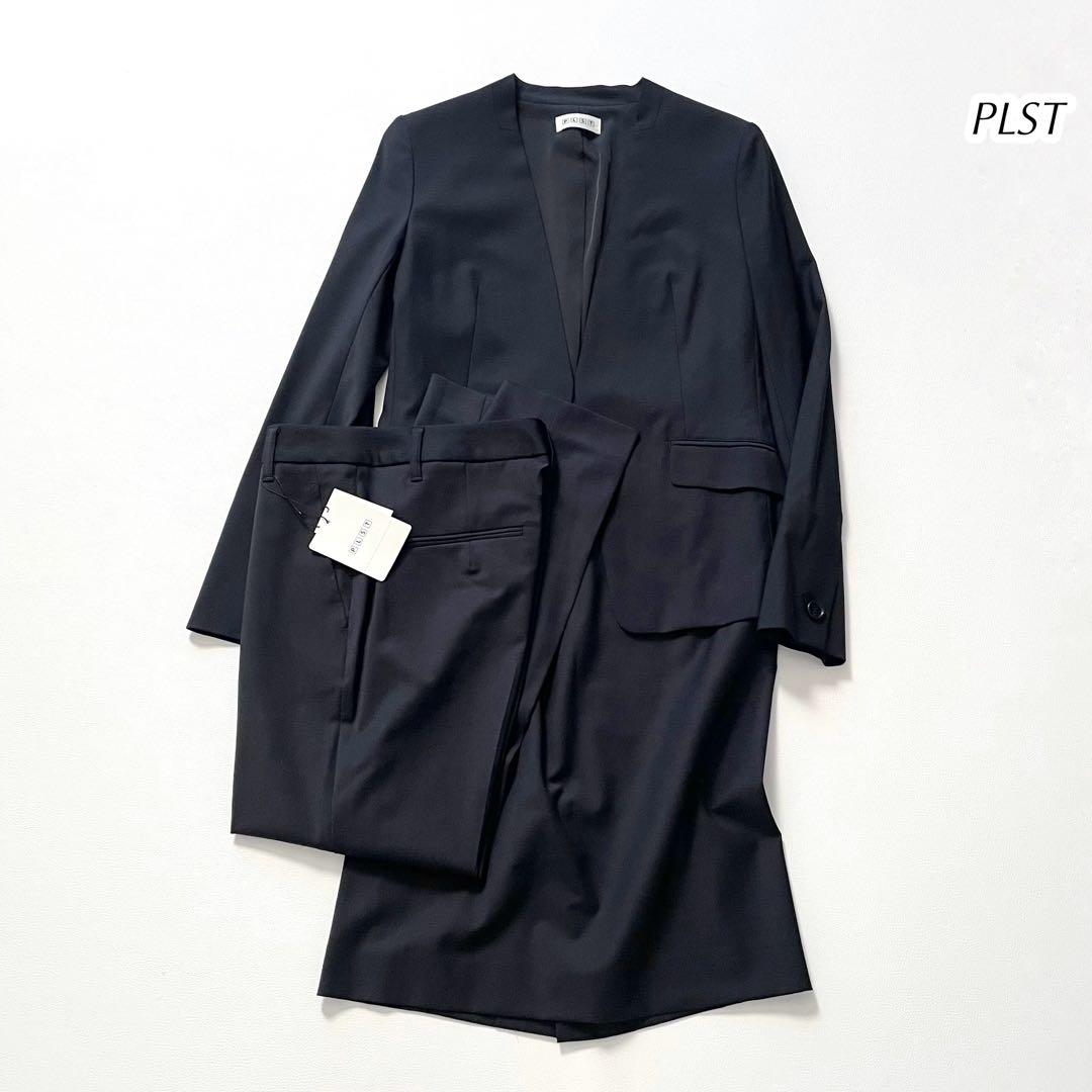 新品｜PLST プラステ セットアップ 3点セット スーツ 紺 XS