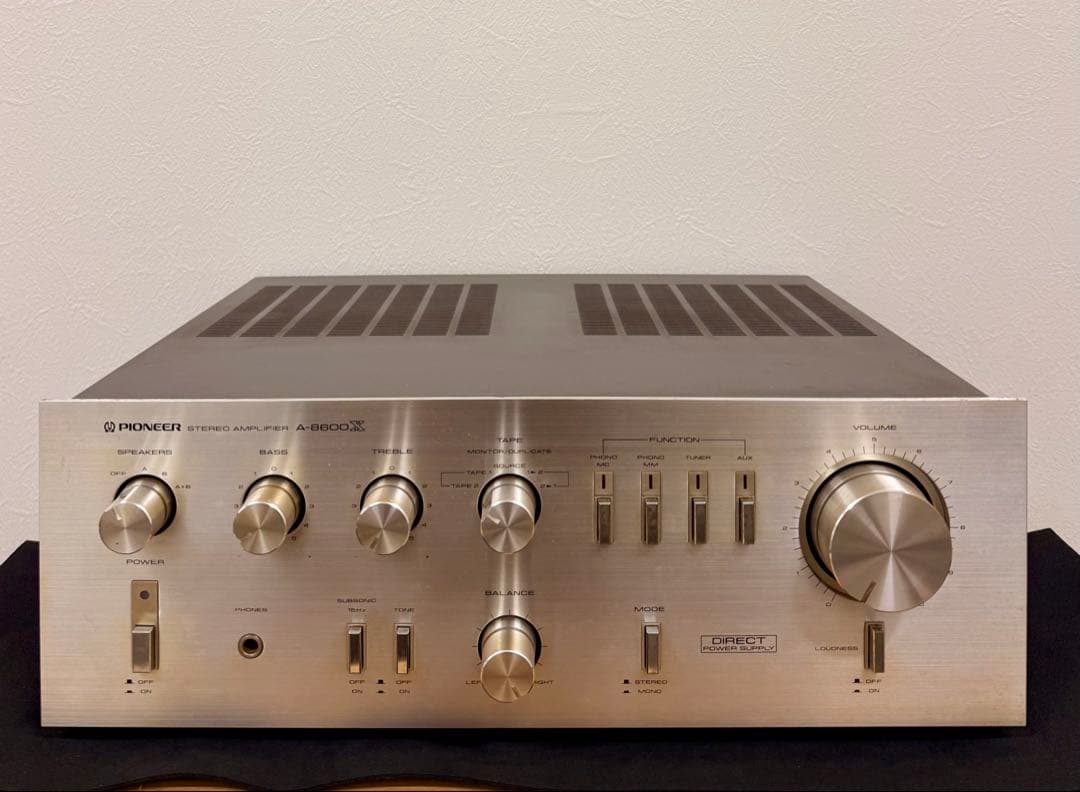 パイオニア（Pioneer）ステレオアンプ「A-8600X」 Pioneer A-8600X 修理パイオニア