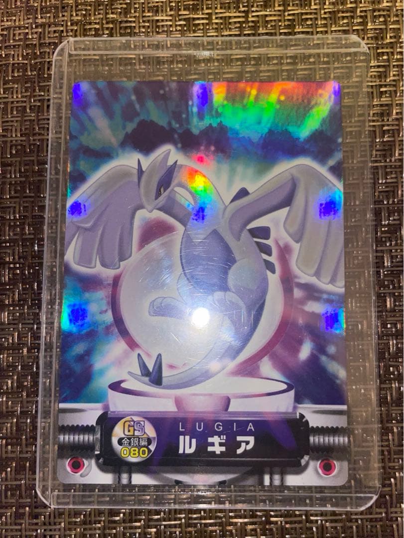 【美品】ポケモンカード　ルギア ホロ　080 金銀　ずかんカード