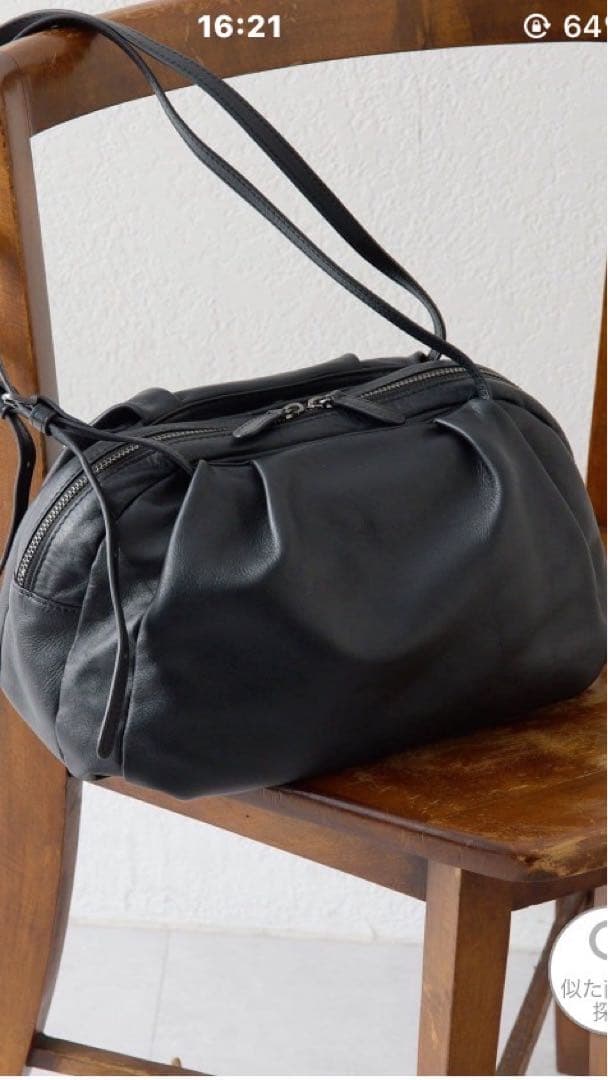 ear PAPILLONNER コロンボストンバック本革