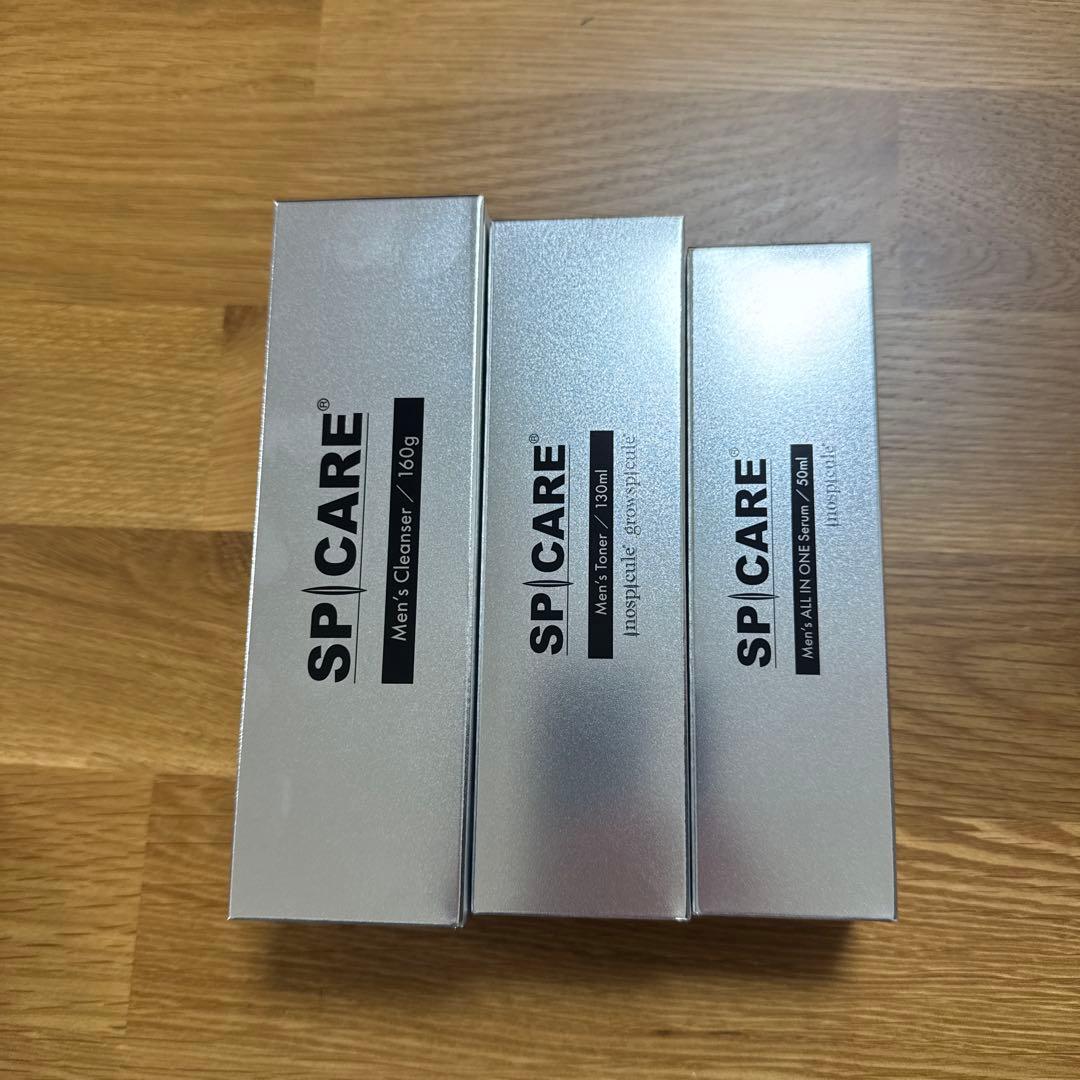 SPICARE スピケア メンズ スキンケア 化粧水 美容液 洗顔料