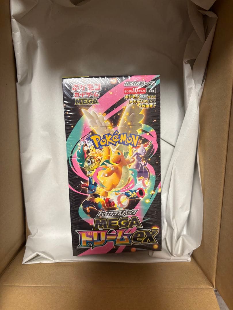 ポケモンカードゲーム MEGAハイクラスパックMEGAドリームEX BOX