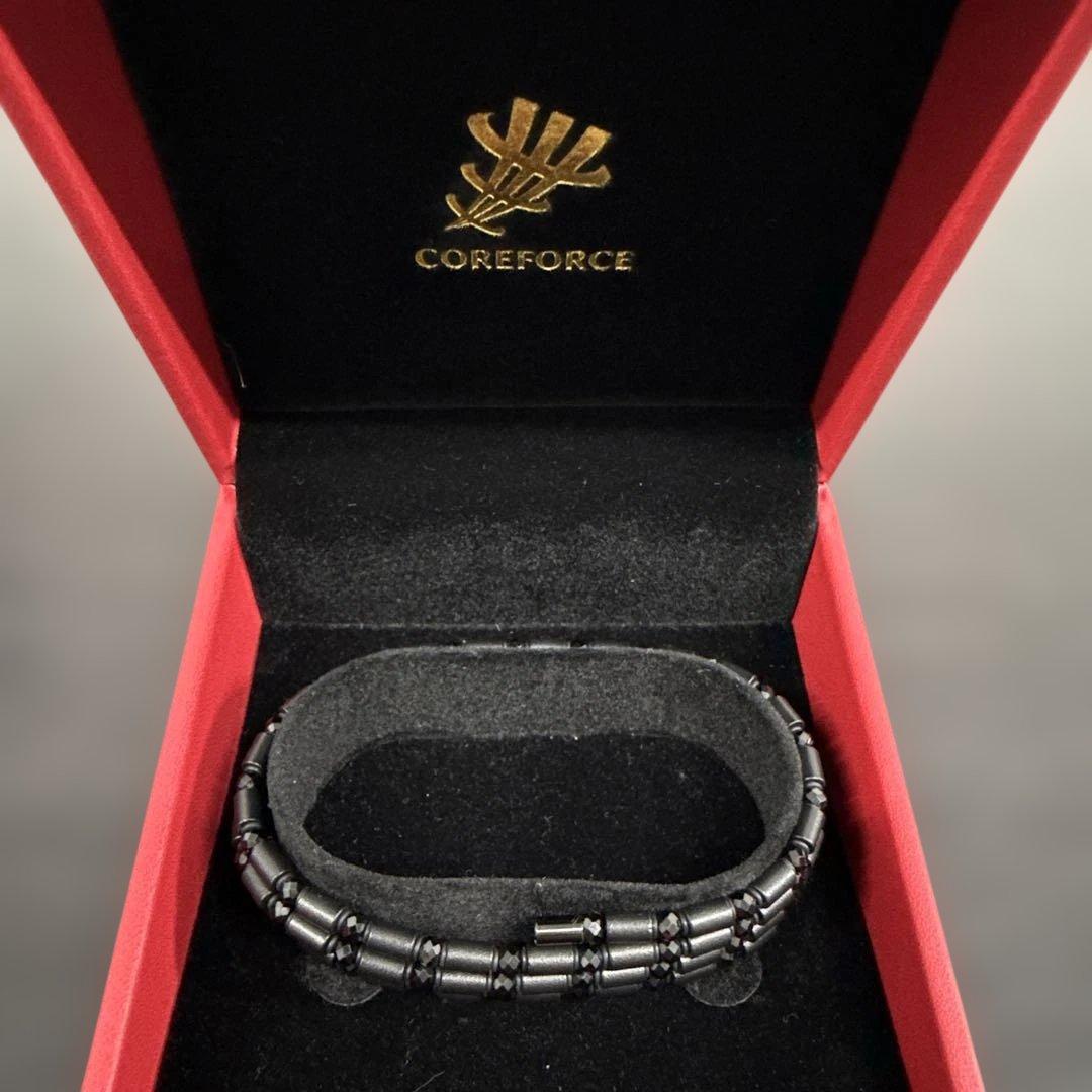 ★美品★CORE FORCE コアフォースループ ブラック 70cm 保証書付き