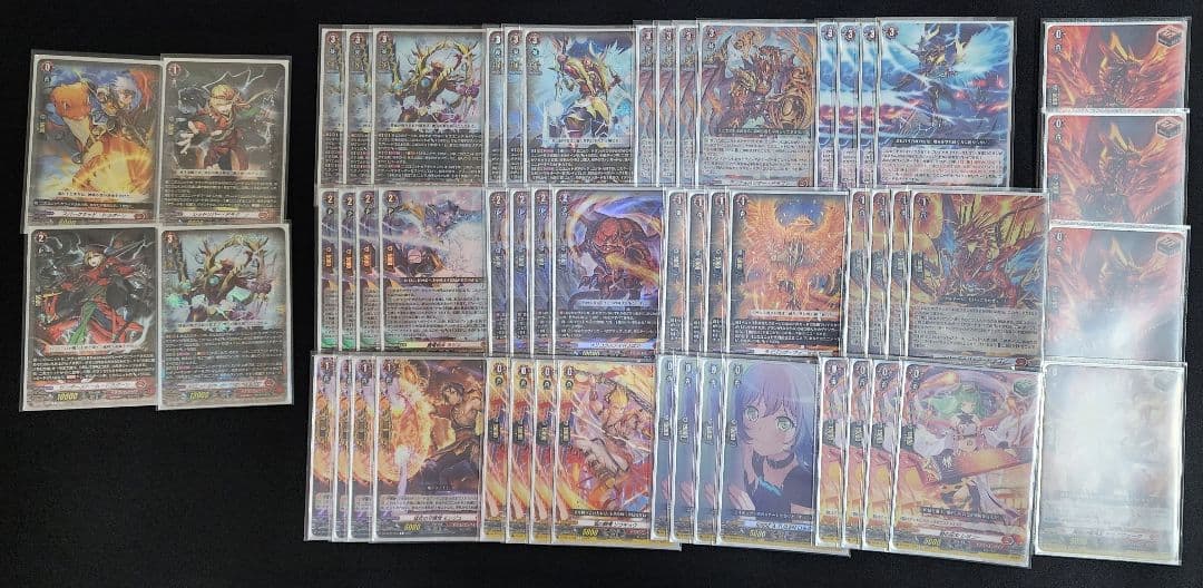 ヴァンガード Dスタン ヴァーミリオン デッキ スリーブ付