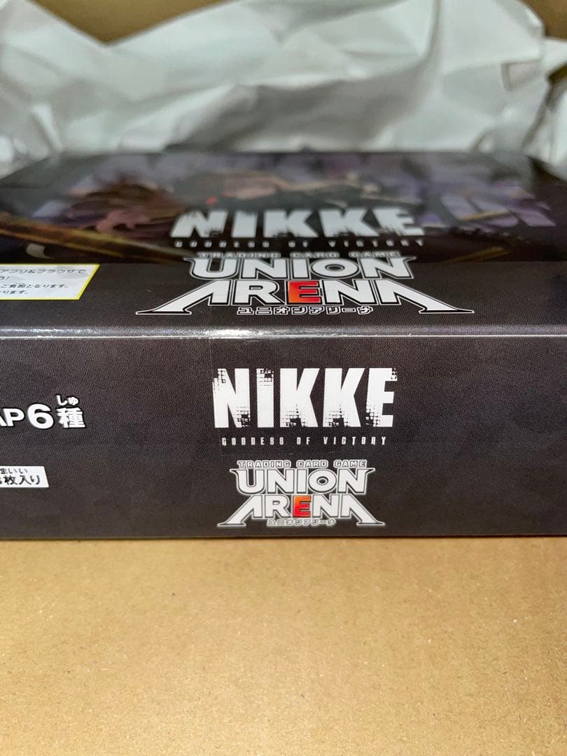 初版 初回生産版 新品未開封 テープ付き NIKKE ユニオンアリーナ BOX