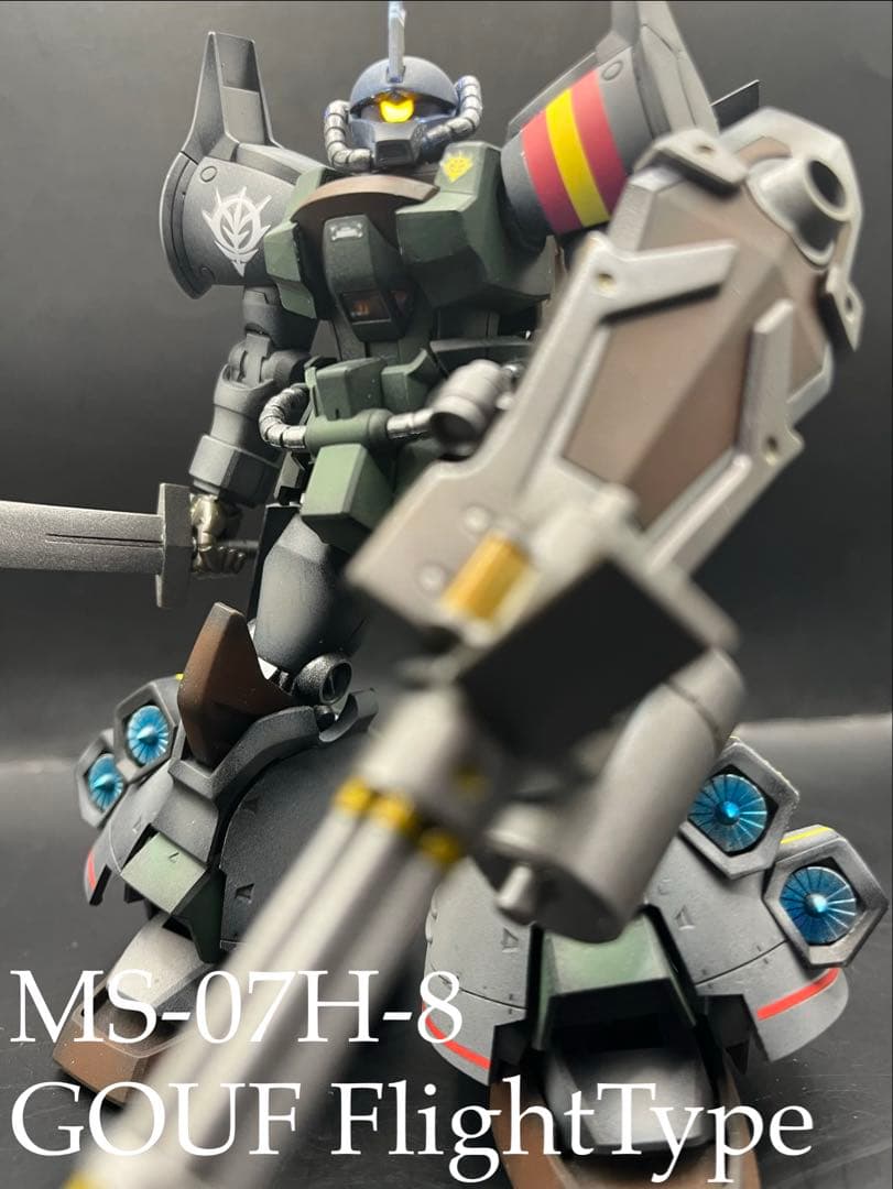 HG1/144　グフフライトタイプ(ガンダムベース限定品）全塗装完成品