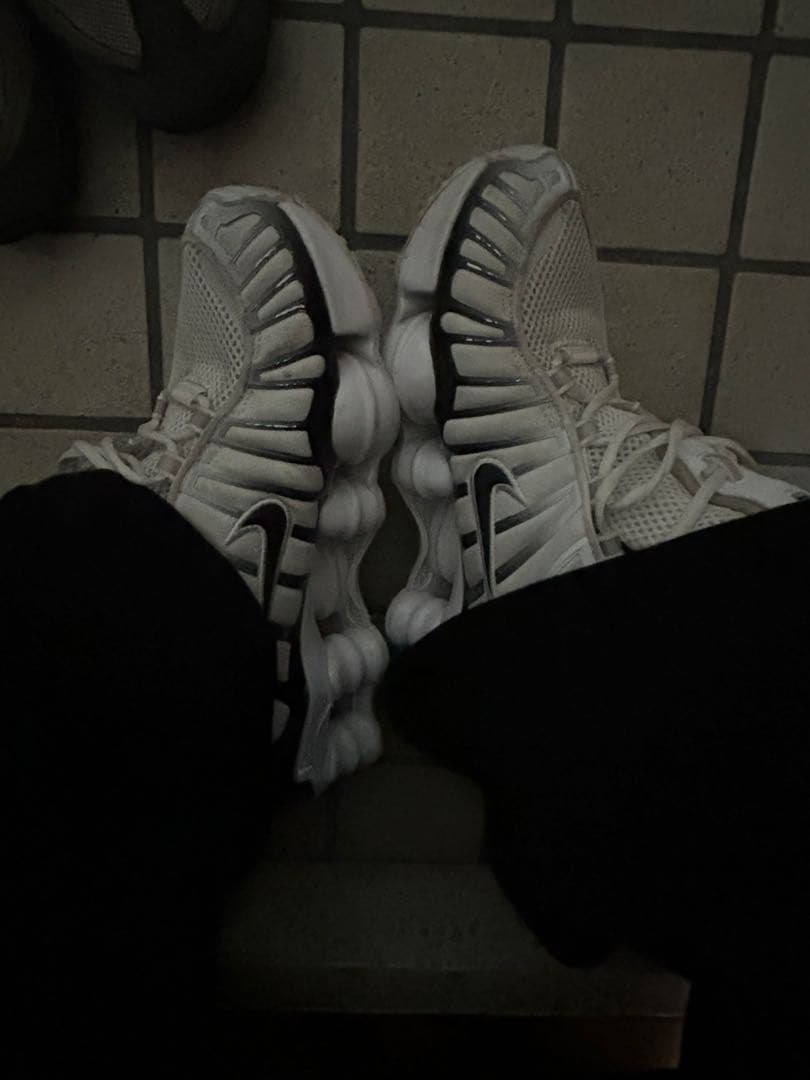 shox tl ホワイト/ブラック