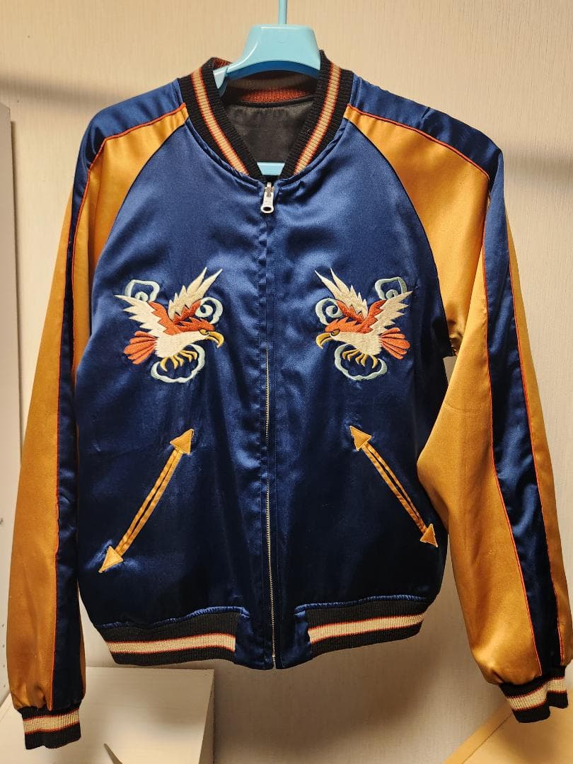 ミ*ズ様 テーラー東洋 リバーシブル スカジャン　M18247 M品番 テキサス