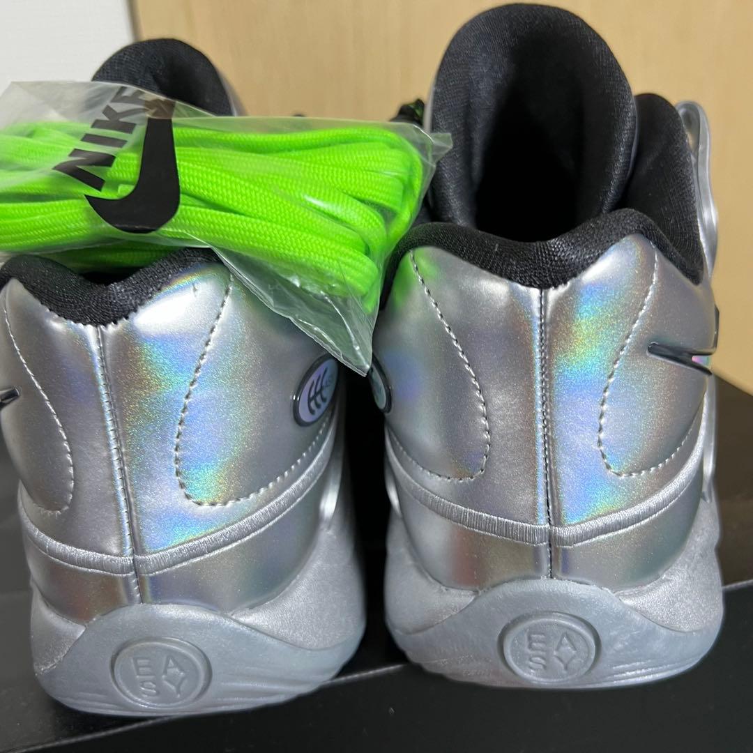 NIKE KD 18 EYBL EP ナイキ シルバー スニーカー バッシュ - メルカリ