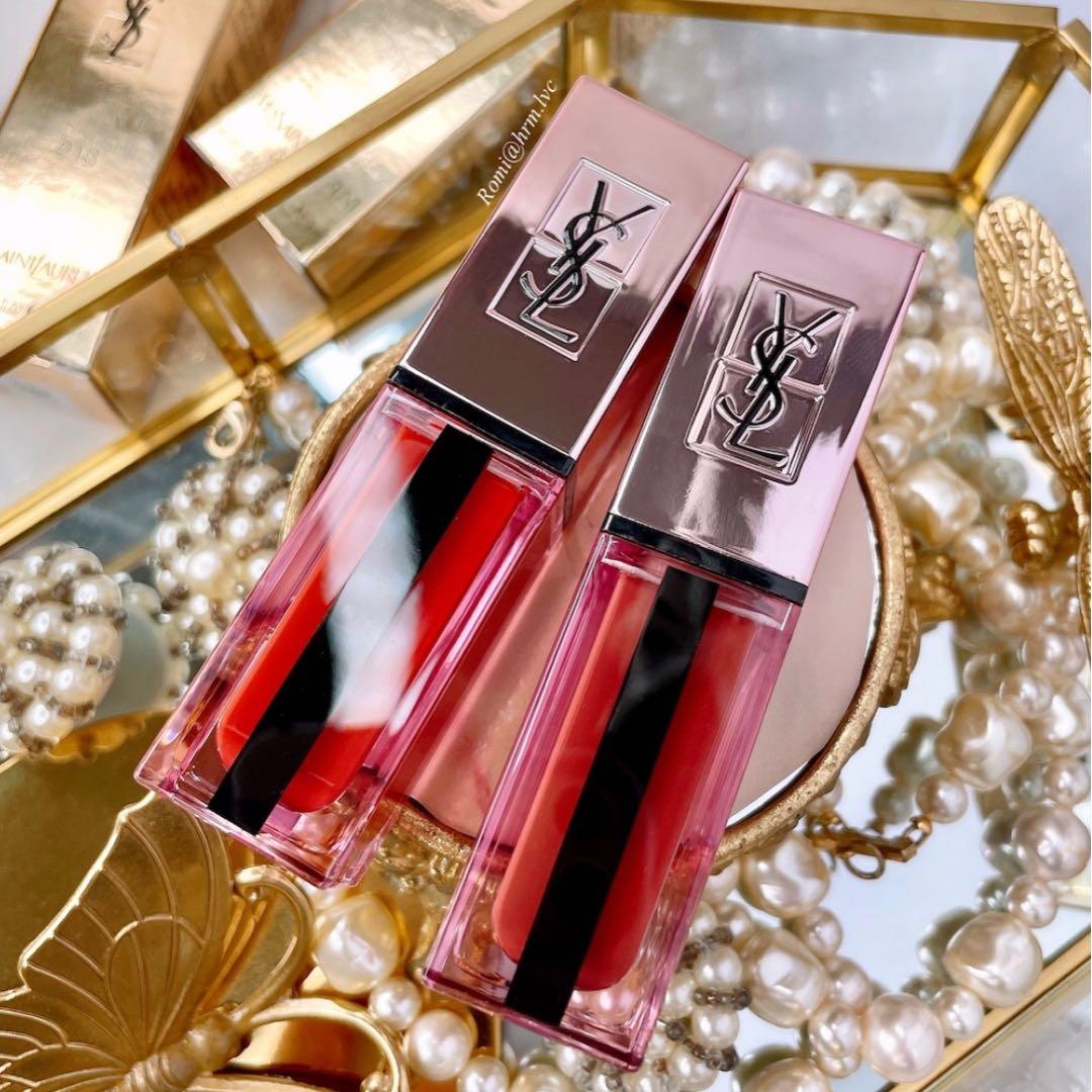 ２点イヴ・サンローラン　ルージュ ピュールクチュール ヴェルニ ウォーターグロウ