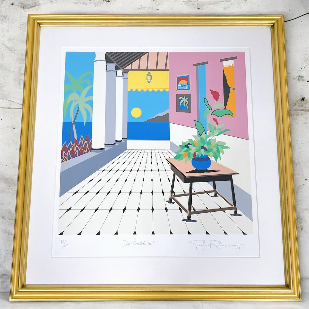 GiselaRomeroDedeCasulallide シルクスクリーン特大絵画