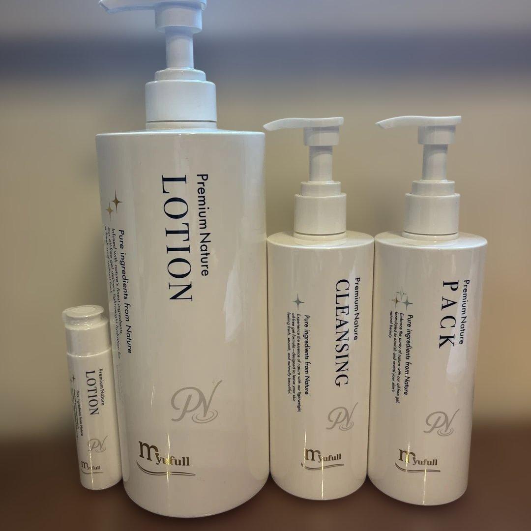 Myufull PNローション　クレンジング　パック