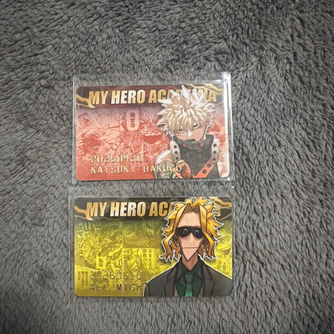 ヒロアカ バースデイコレクションカード2026 爆豪 オールマイト - メルカリ