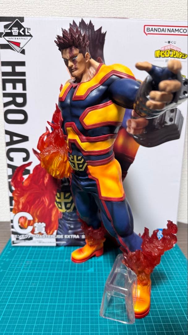 一番くじ 僕のヒーローアカデミア C賞 エンデヴァー MASTERLISE