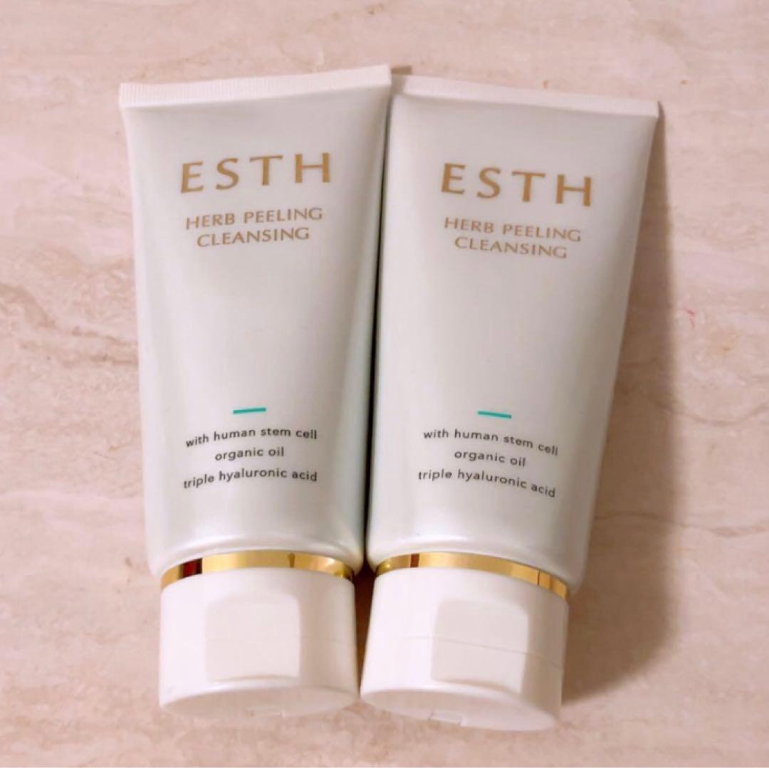dk☆未使用☆ ESTH ハーブピーリングクレンジング 120g 2本