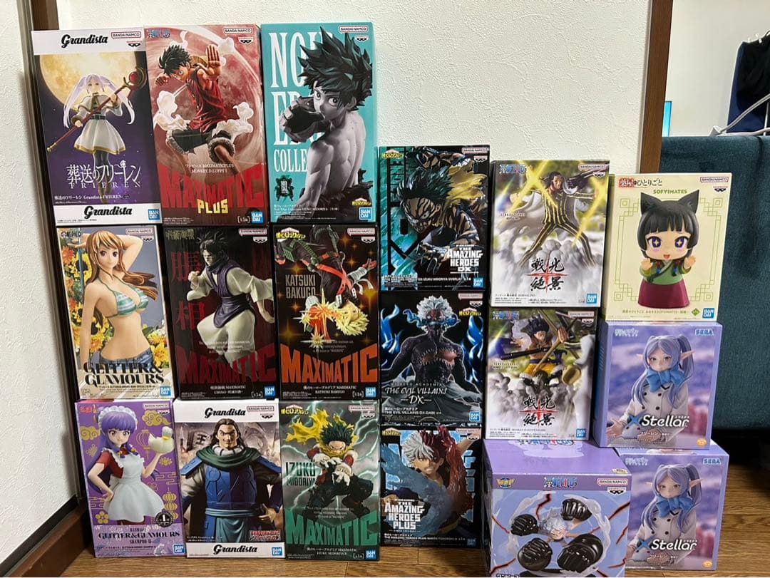 最新プライズフィギュアまとめ売り18体セット