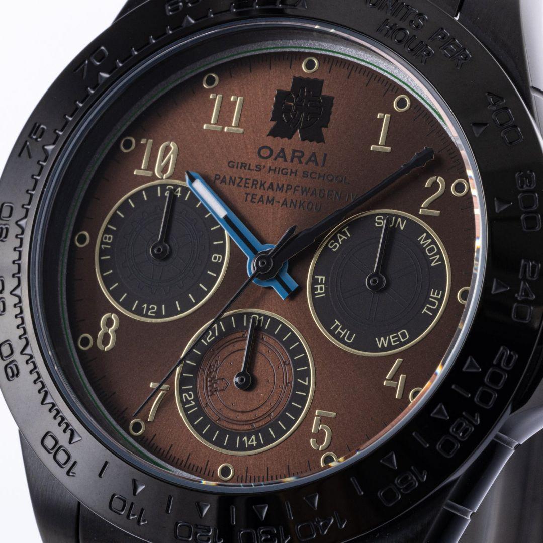 ガールズ＆パンツァー 最終章 Ⅳ号戦車H型（D型改）腕時計 大洗女子学園
