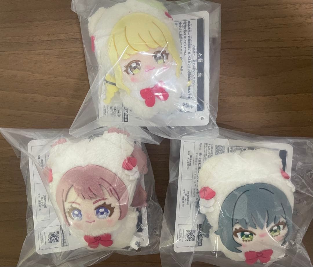 一番くじ　学園アイドルマスター きららいずマスコット 3種セット