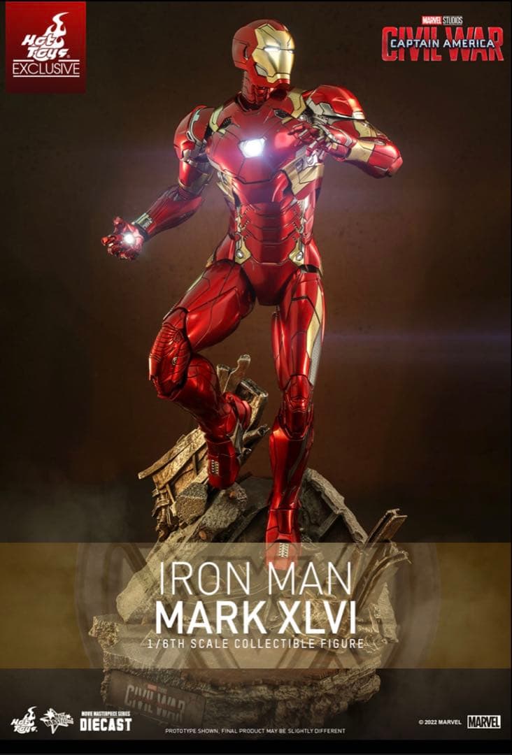 ホットトイズ Hot Toys アイアンマン マーク46 Amazon.co.jp: ホットトイズ・バスト シビル・ウォー/キャプテン
