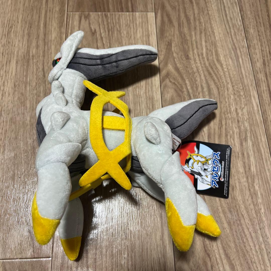ポケモンセンター　アルセウス　ぬいぐるみ　2015　タグ付き　Arceus Pokemon（ポケモン） ポケモンセンターオリジナル ぬいぐるみ Pokemon