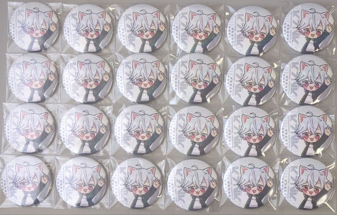 ZETA 第5人格 かず猫 缶バッジ 24個