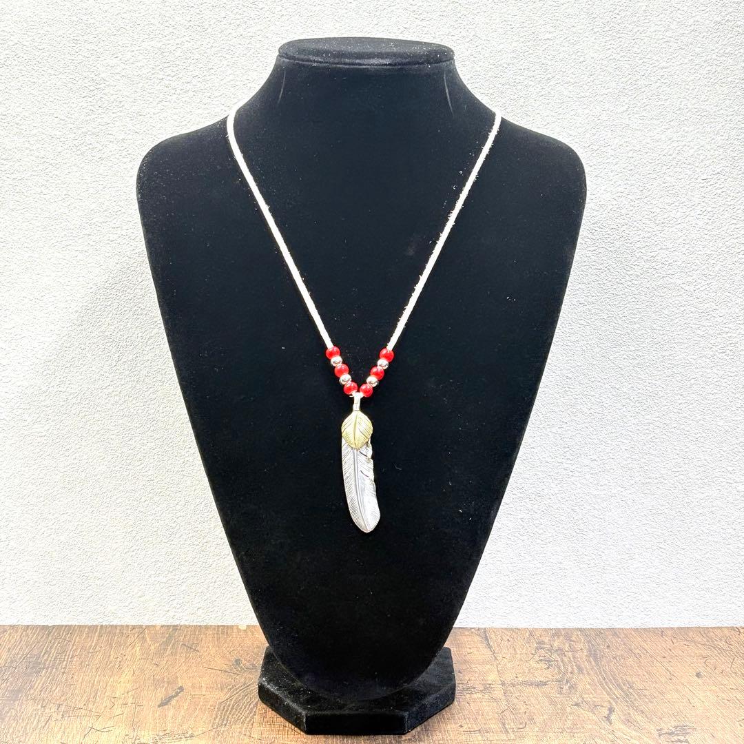 タディアンドキング TADY&KING ネックレス カスタム 特大フェザー