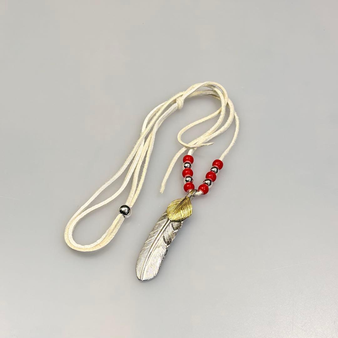 タディアンドキング TADY&KING ネックレス カスタム 特大フェザー