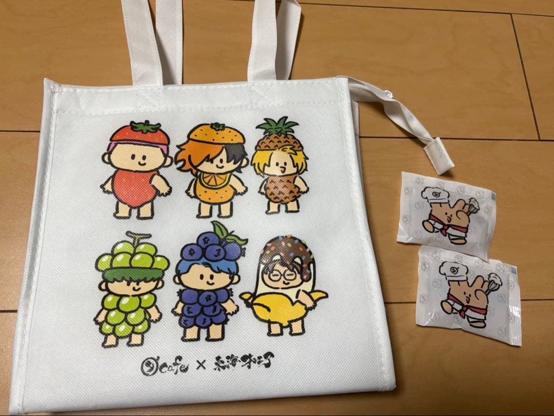 ダカフェ×東海オンエア コラボデザイン保冷バック 東海オンエア保冷剤2個