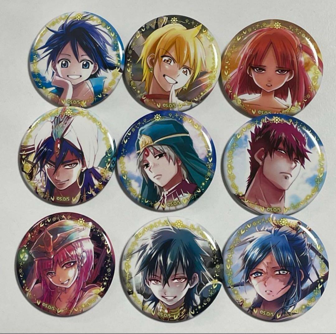 マギ MAGI 缶バッジ 原画 メディコス コンプリートセット 3月一般発売】『マギ』イラスト缶バッジコレクション<BOX> / MEDICOS