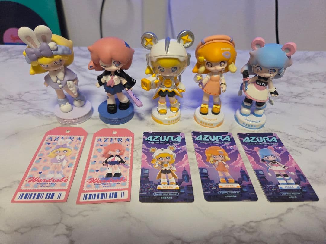 AZURA フィギュア 5体セット - メルカリ