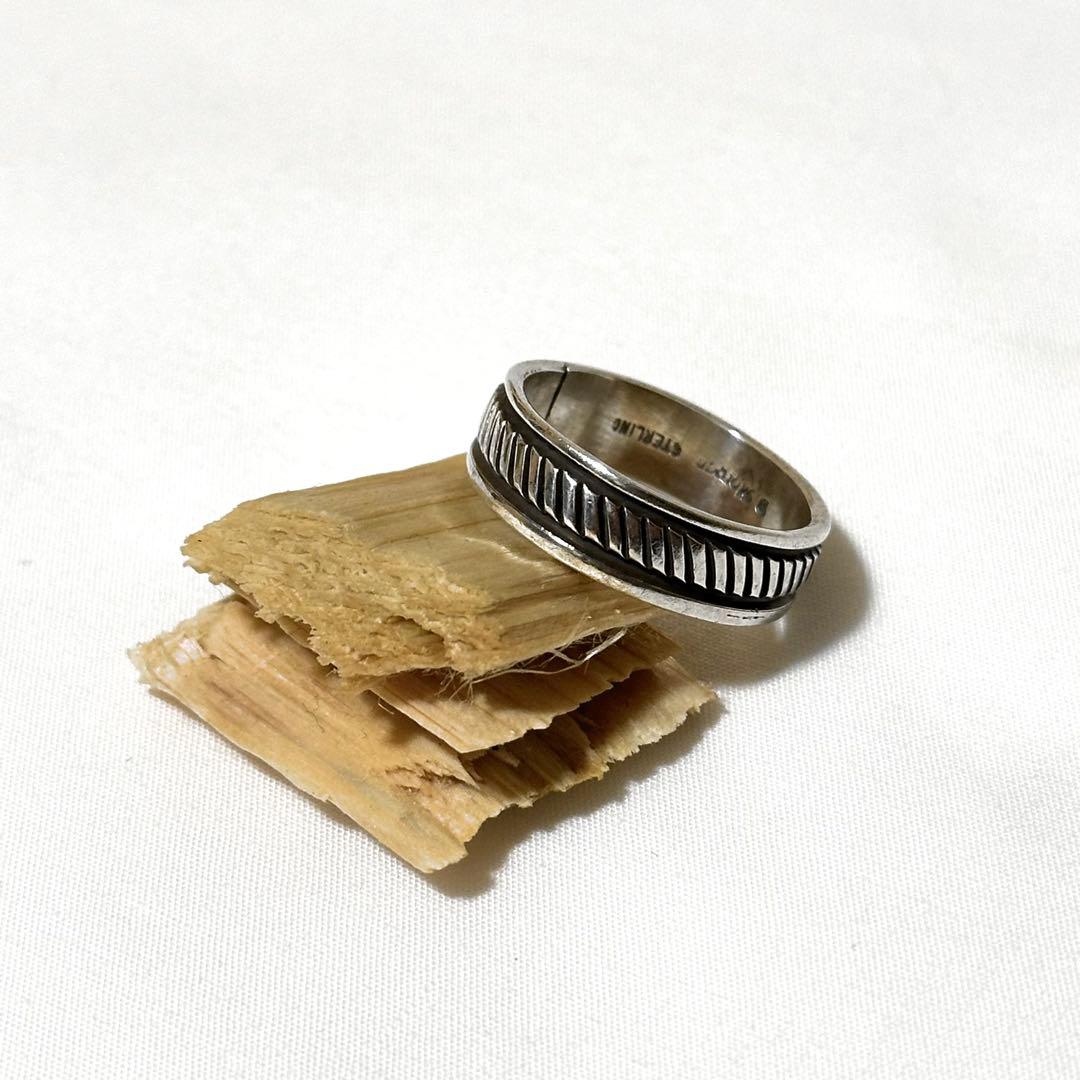 最終価格 ブルースモーガン リング 21号 7mm幅 シルバー