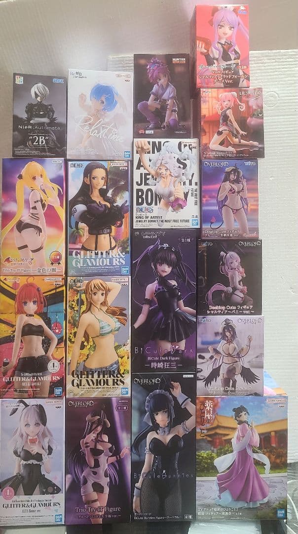 アミューズメント景品 美少女 フィギュア 18個セット