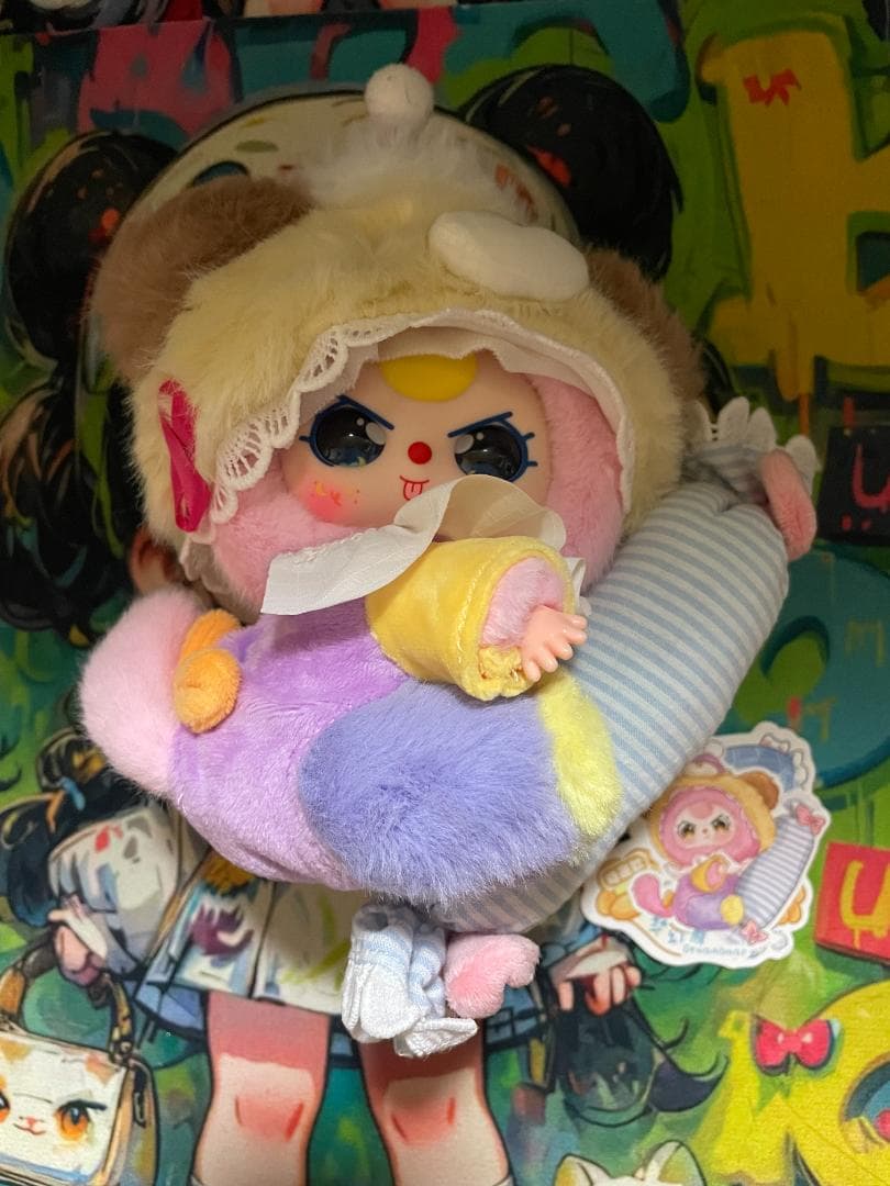 F*a様 新作！Baby three ベイビースリー　おやすみシリーズ　シークレ くりっとしたお目めが魅力！ブラインドボックス仕様のぬいぐるみ