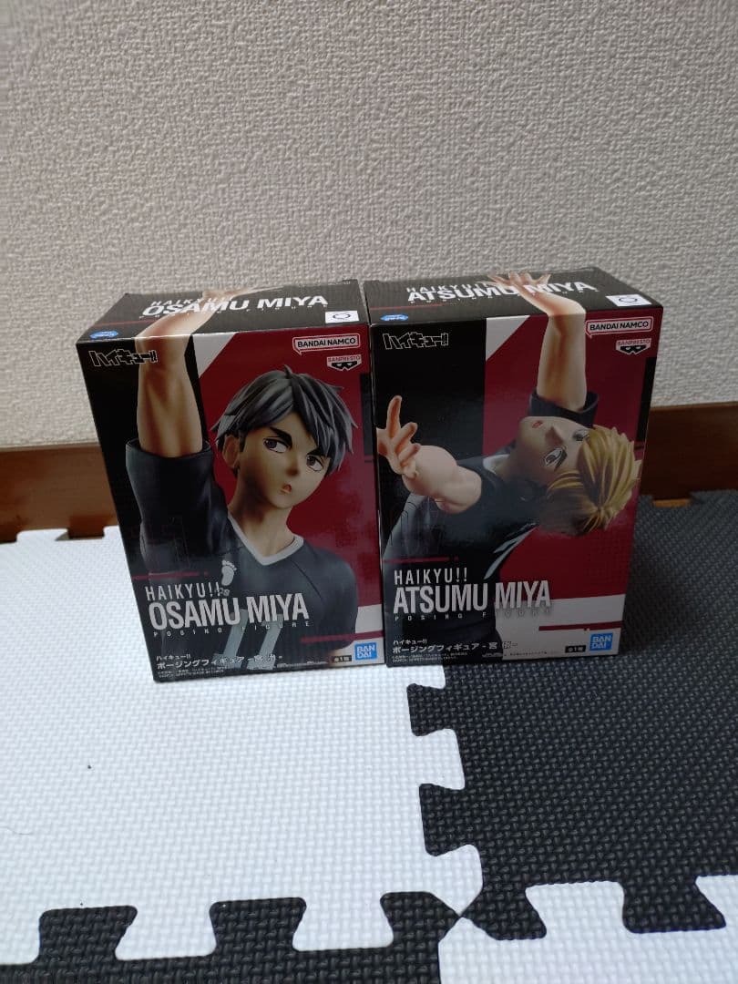 ハイキュー‼︎ ポージング フィギュア 宮治 宮侑2種セット - メルカリ