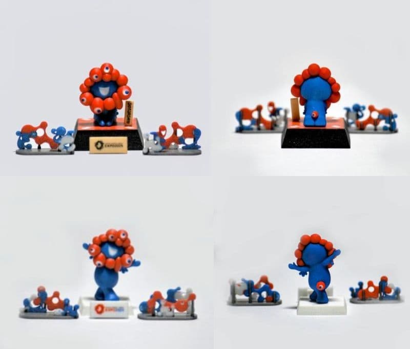 大阪関西万博 ミャクミャク 1/150スケールフィギュア　未開封 EXPO2025 ミャクミャク 1/150スケールフィギュア 『IRASSHAI』