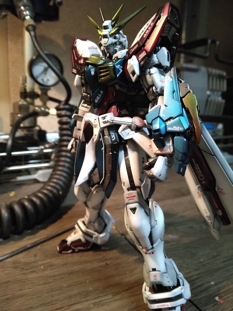 rg ゴッドガンダム完成品 制作レポート＃14】RG 1/144 ゴッドガンダム編 ＆ 1/144 デビル