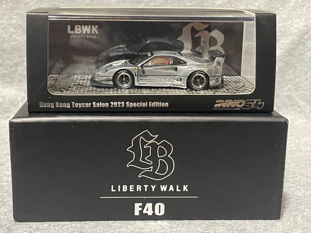 グ*ー様 イノモデル 1/64 フェラーリ F40 LBWK チェイス