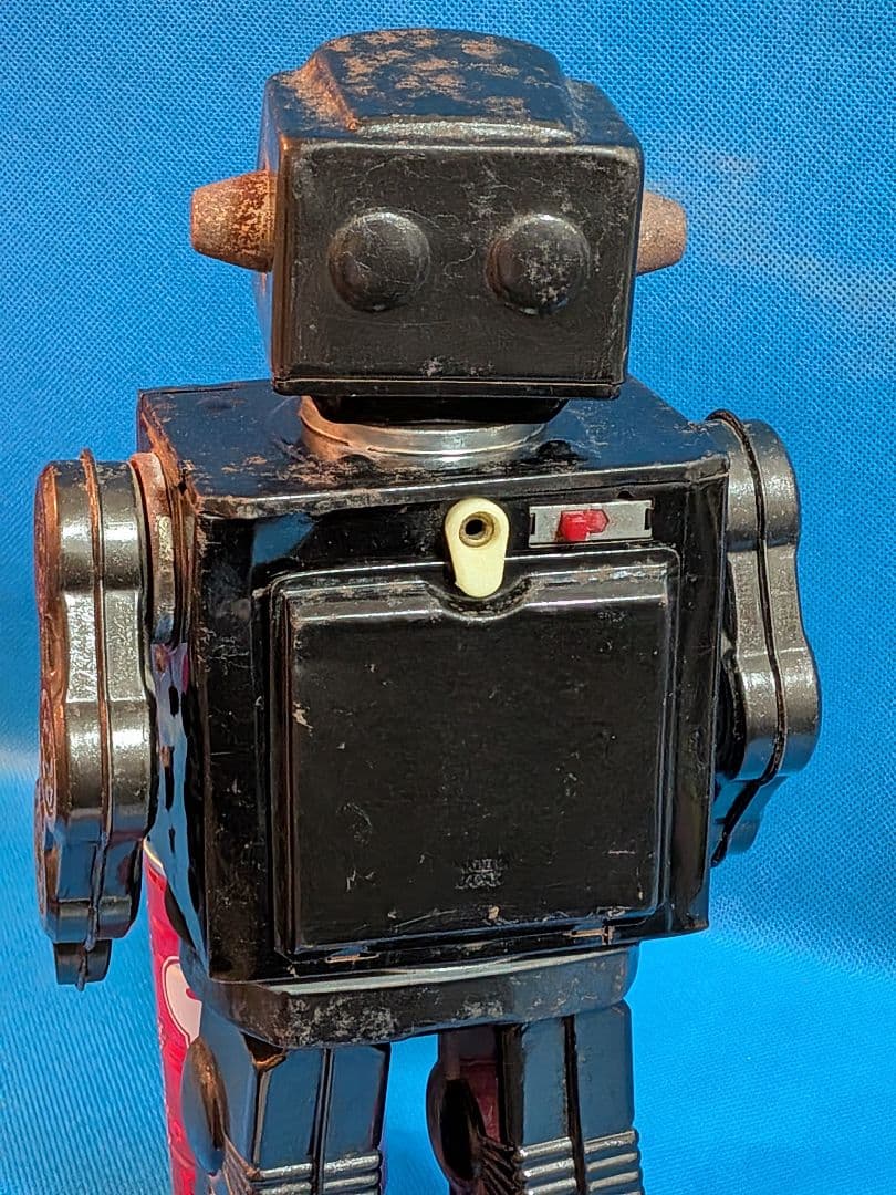 1960年代堀川玩具製「スーパー火星大王」稀少レア不動ブリキ