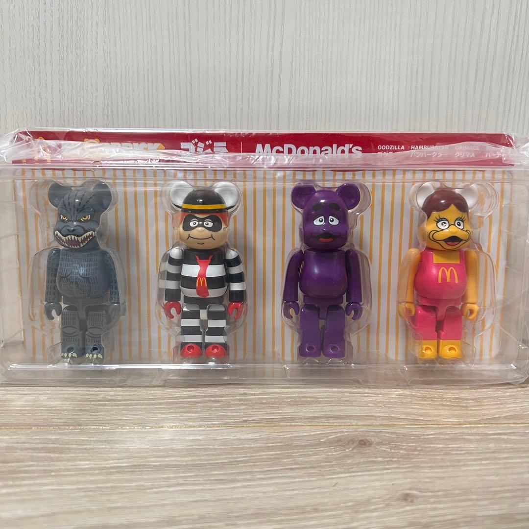☆新品未使用☆BE@RBRICK ゴジラVSマクドナルド