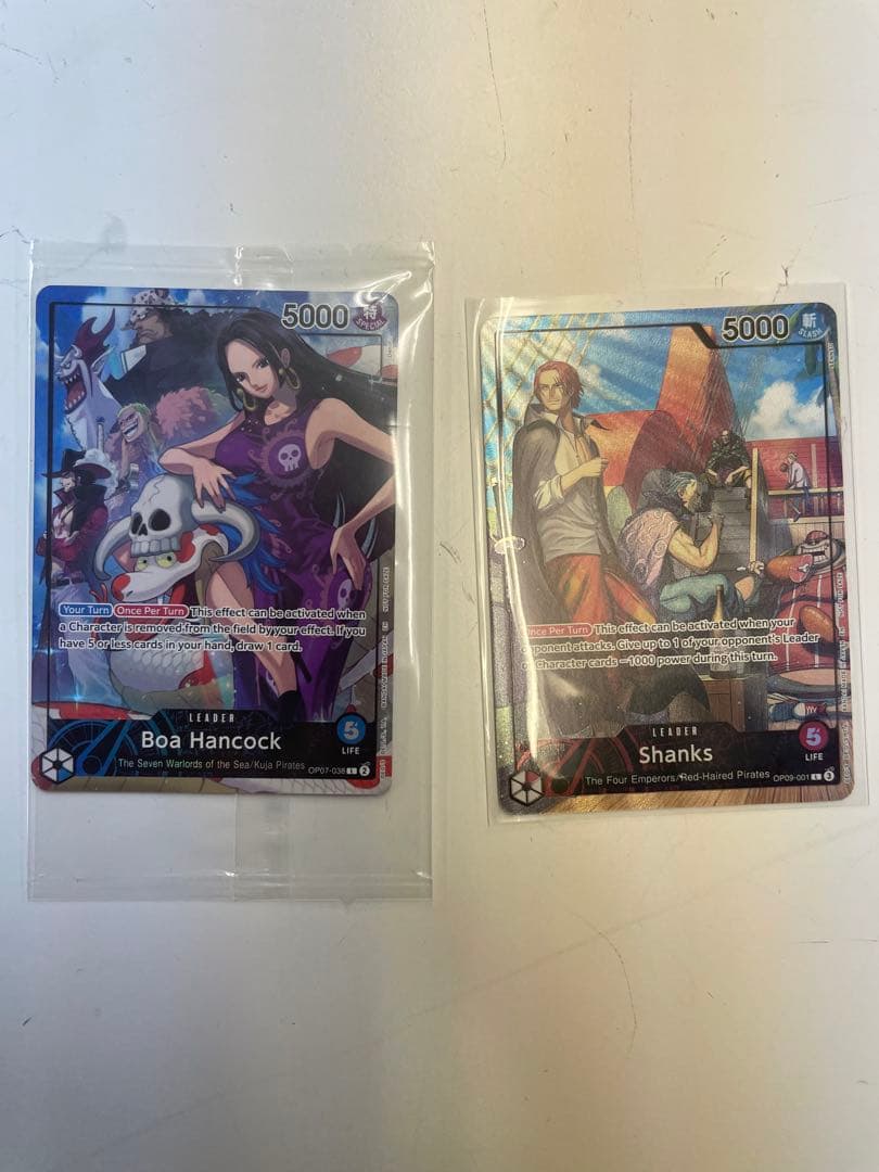 ワンピース カードゲーム ボア・ハンコック シャンクス PSAマガジン ワンピカード】PSAコレクターズクラブ入会特典で限定ハンコックが手に