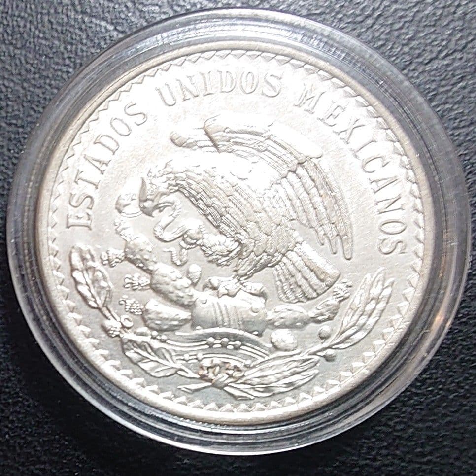 1947年 メキシコ銀貨 1ペソ ホセ・モレロス KM# 456 - メルカリ