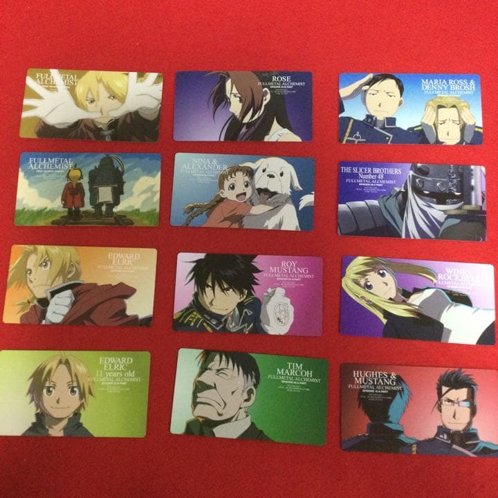 鋼の錬金術師 アイキャッチカード 20枚 バインダー - メルカリ