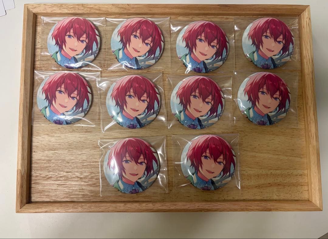 あんスタ 朱桜司 フィーチャー2 缶バッジ 10個セット - メルカリ