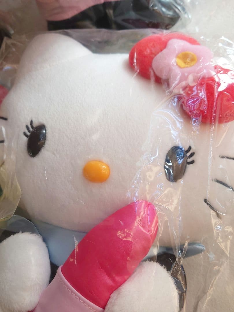 未使用 杏林堂コラボ キティ ぬいぐるみ Lサイズ ご当地 薬剤師 管理