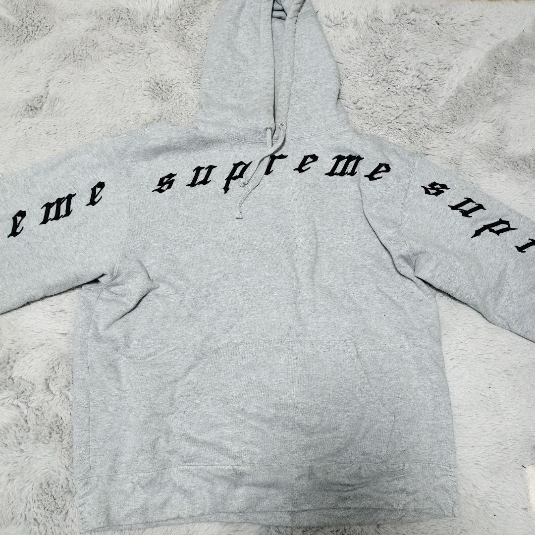 ナッパ SUPREME グレー パーカー Supreme シュプリーム Small Box Zip Up Sweatshirt スモール ボックス